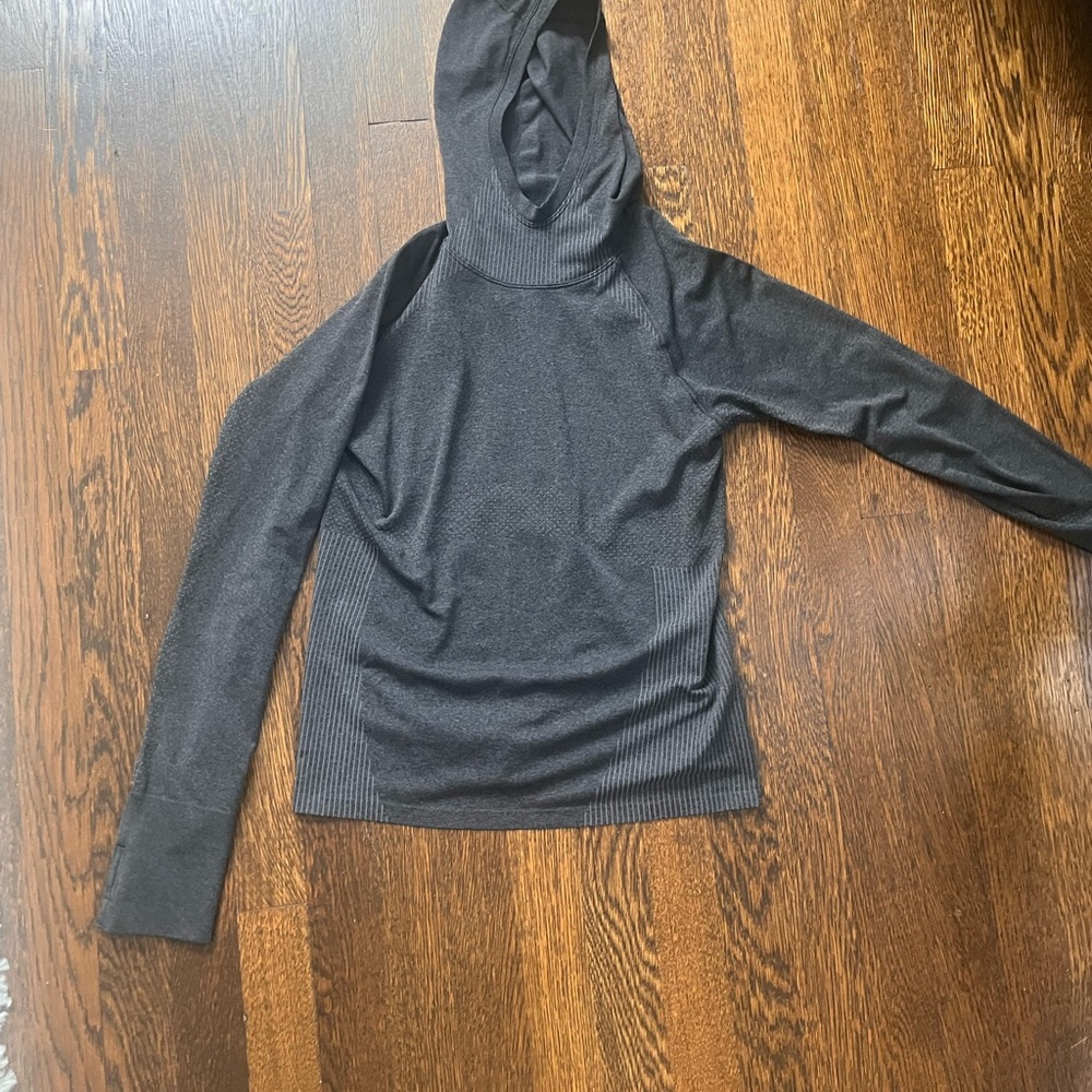 Calia Running Hooded Long Sleeve Top